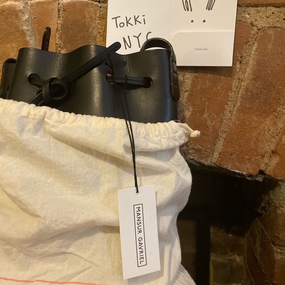 Mansur Gavriel “Bucket bag” Black - Picture 7 of 8